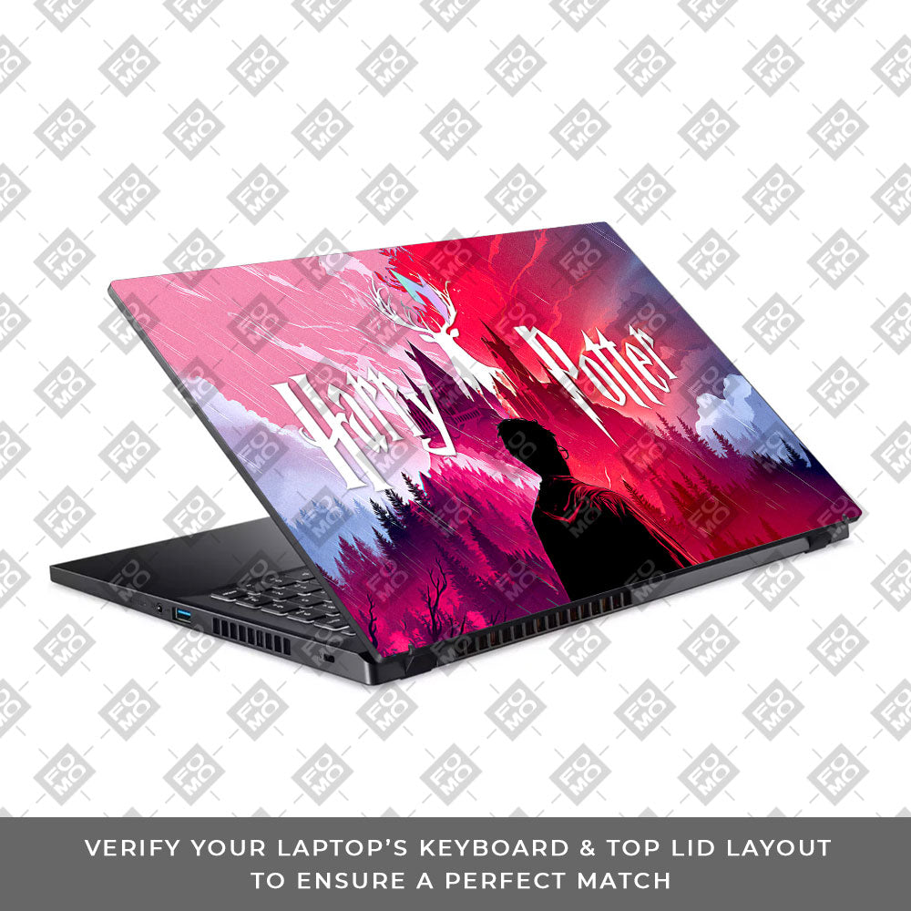 Harry Potter Magical Hogwarts Acer Nitro V ANV15 51 55CA Laptop Skin