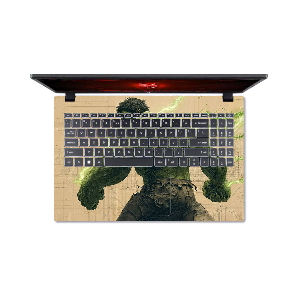 Hulk Unleashed Acer Nitro V ANV15 51 55CA Laptop Skin