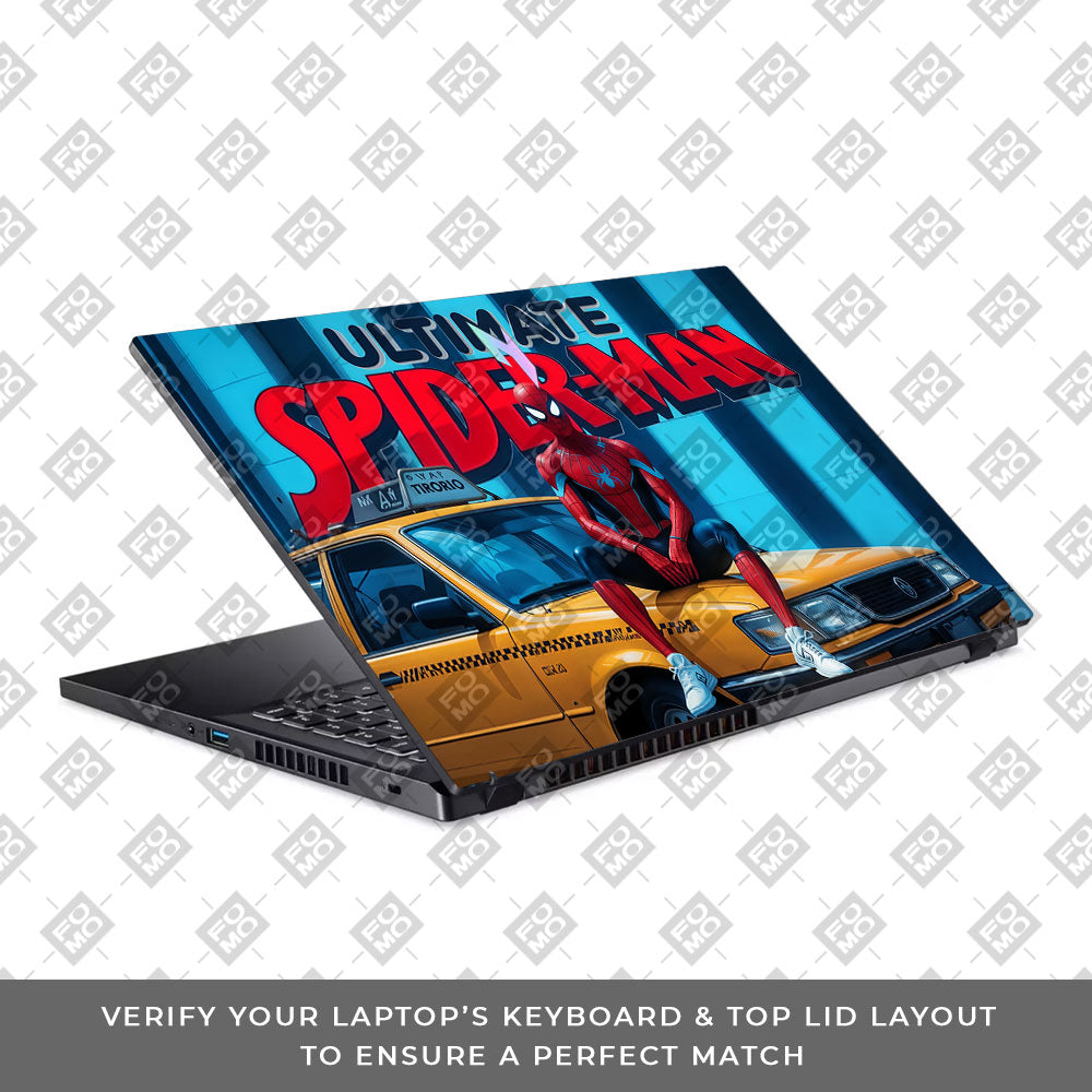 Urban Spiderman Acer Nitro V ANV15 51 55CA Laptop Skin