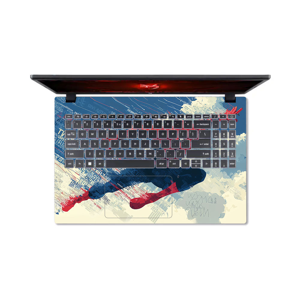 Spiderman Velocity Acer Nitro V ANV15 51 55CA Laptop Skin