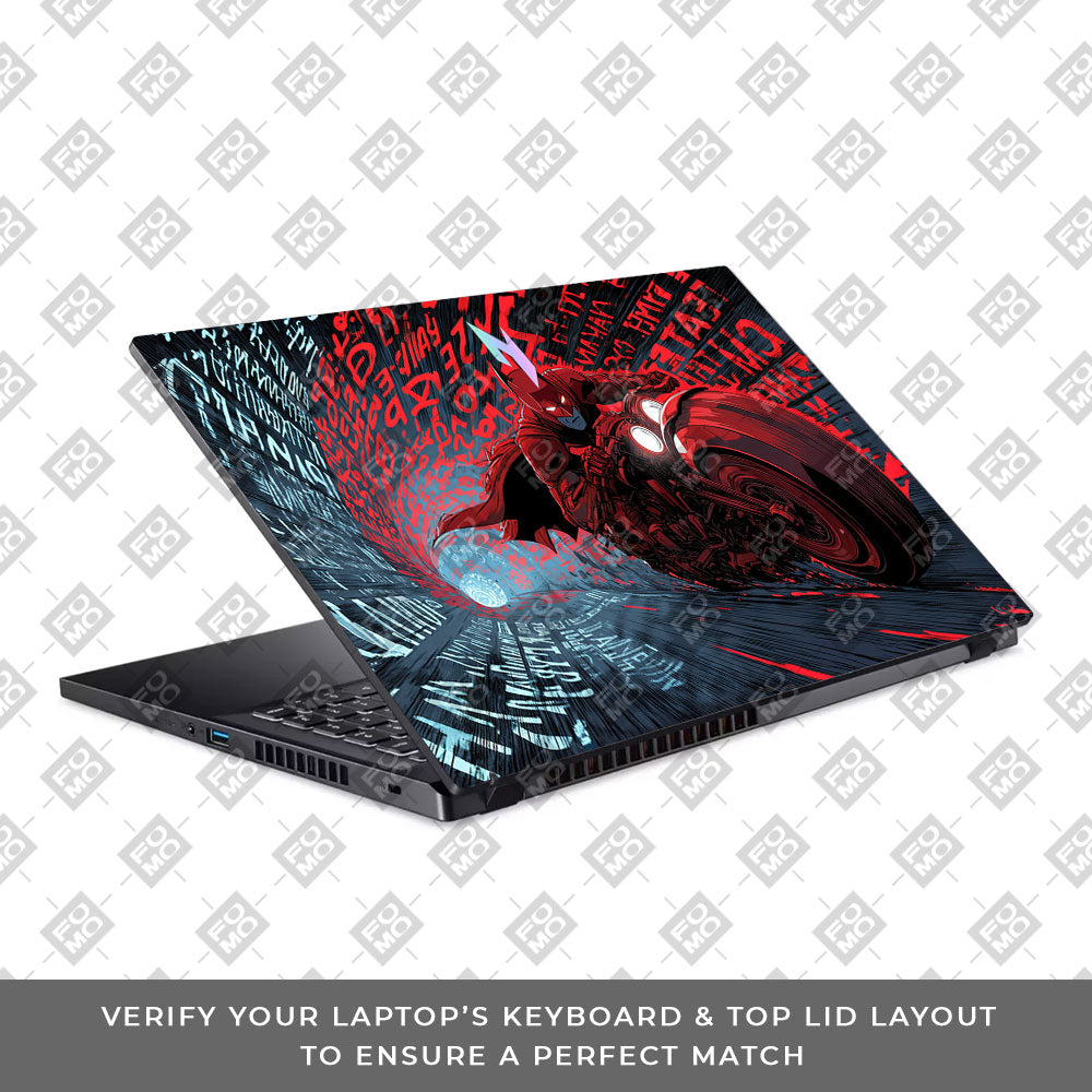 Dark Knight Overdrive Acer Nitro V ANV15 51 55CA Laptop Skin
