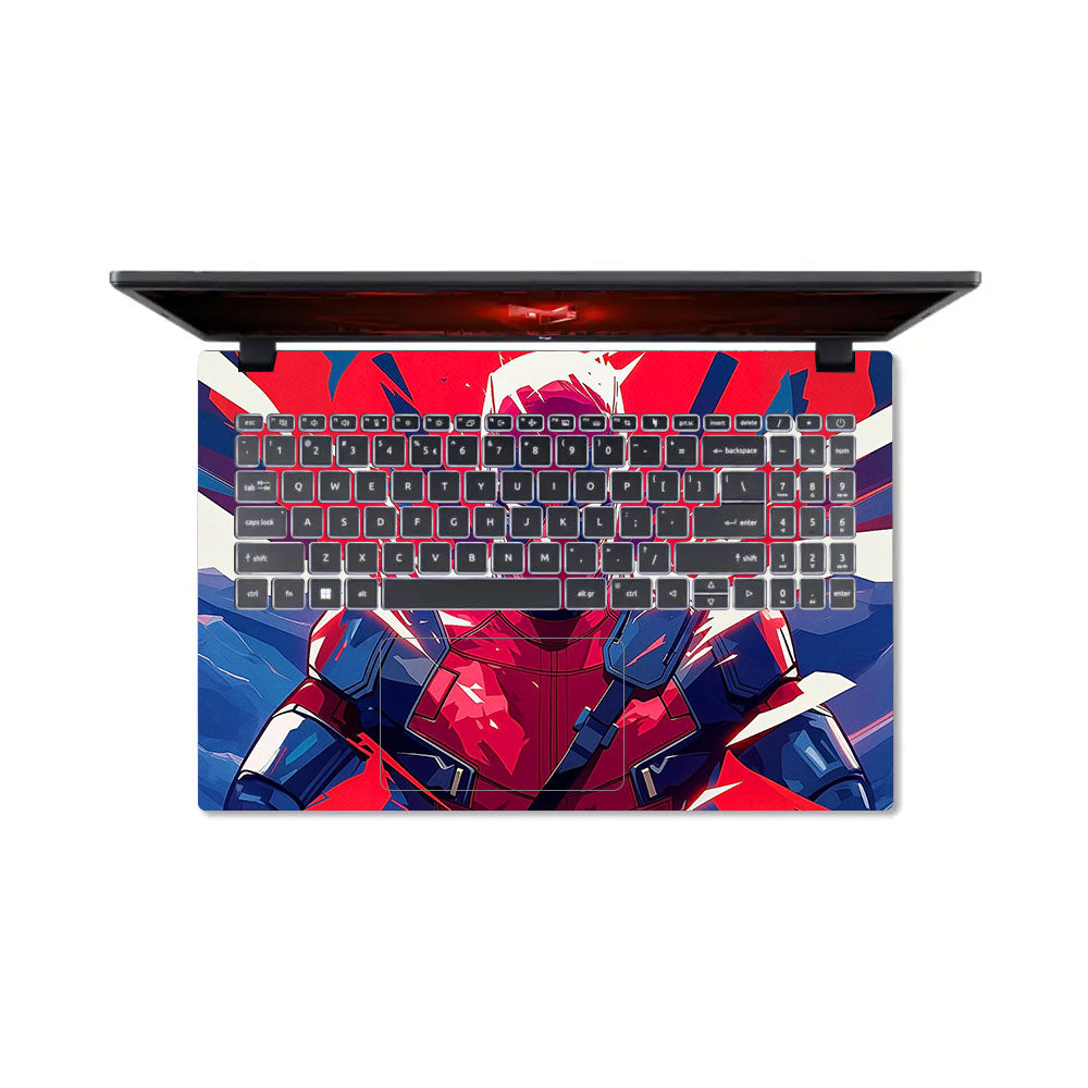 Deadpool Power Burst Acer Nitro V ANV15 51 55CA Laptop Skin