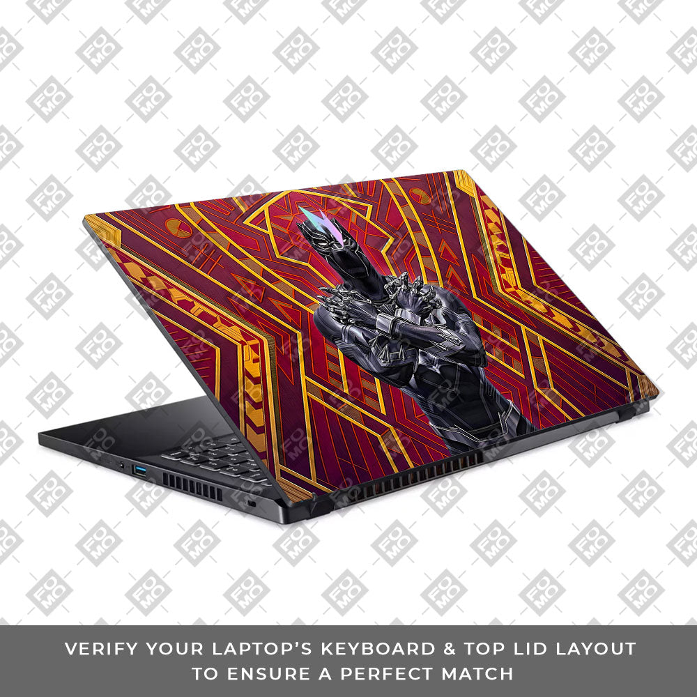 Wakanda Royal Power Acer Nitro V ANV15 51 55CA Laptop Skin