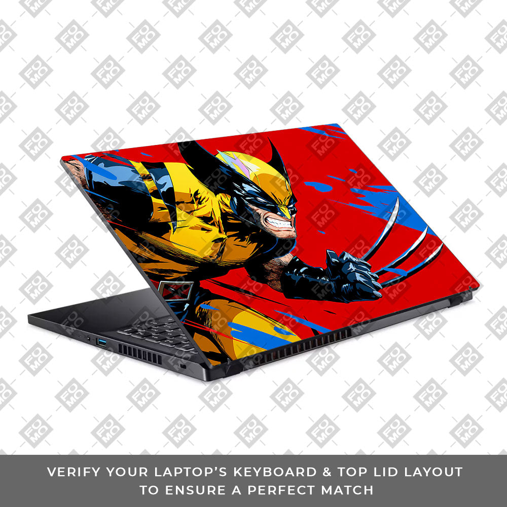 Adamantium Rage Acer Nitro V ANV15 51 55CA Laptop Skin