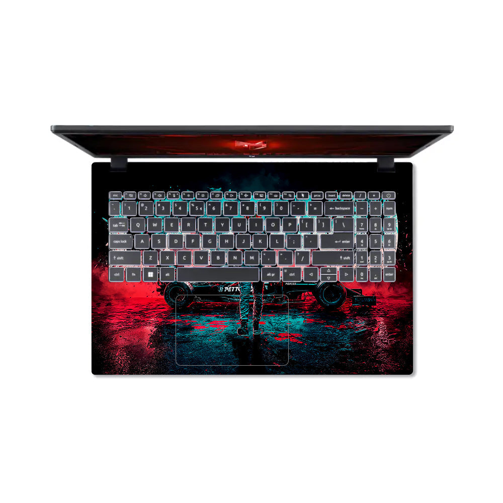 F1 Legend Racer Acer Nitro V ANV15 51 55CA Laptop Skin