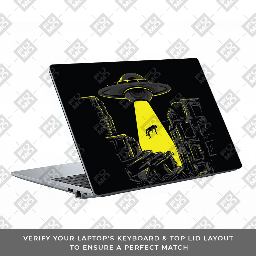 Alien Abduction Asus ExpertBook P1503 Laptop Skin