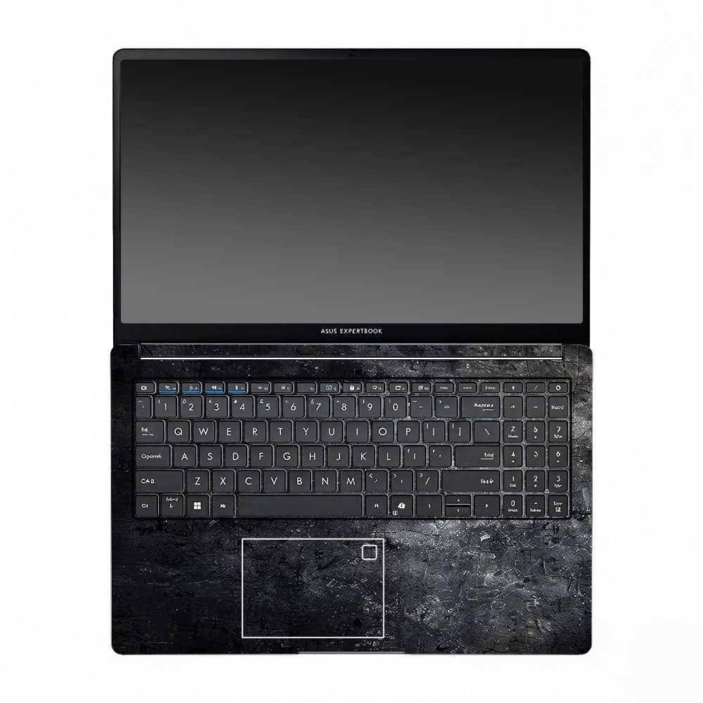 Dark Slate Armor Asus ExpertBook P1503 Laptop Skin