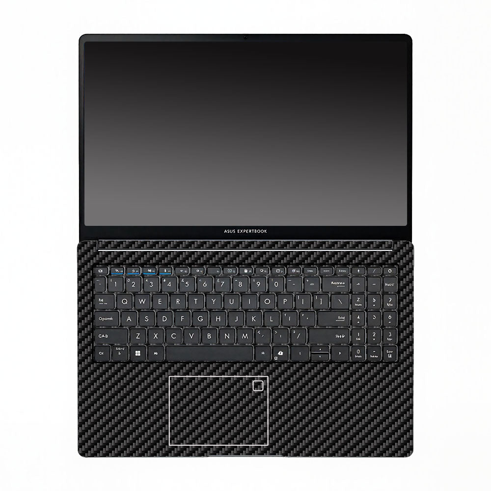 Textured Carbon Fibre Asus ExpertBook P1503 Laptop Skin