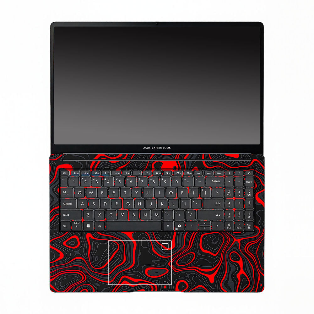 Crimson Waves Asus ExpertBook P1503 Laptop Skin