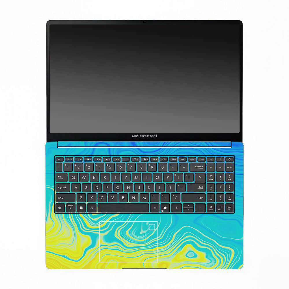 Ocean Gradient Waves Asus ExpertBook P1503 Laptop Skin