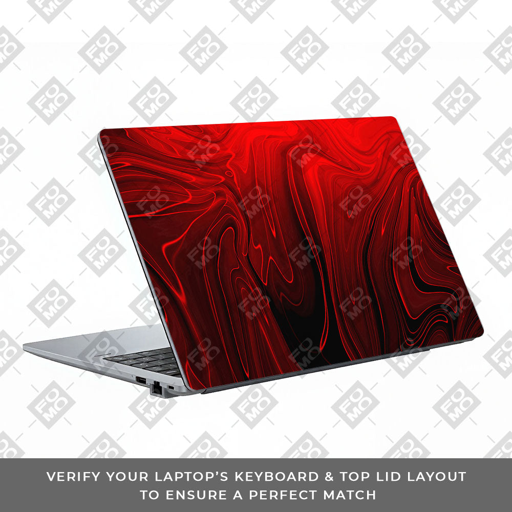 Fiery Waves Asus ExpertBook P1503 Laptop Skin