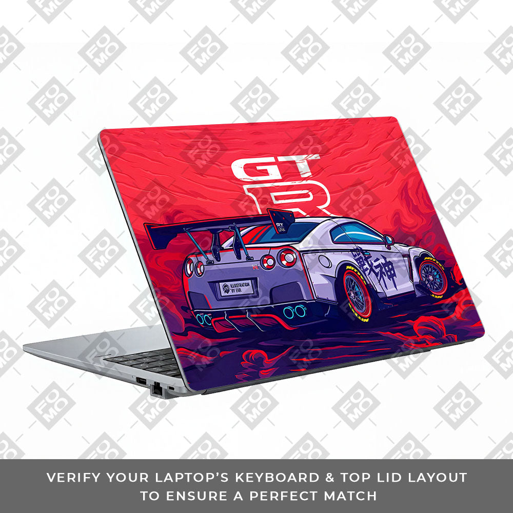 Nissan GTR Racing Edition Asus ExpertBook P1503 3D Laptop Skin