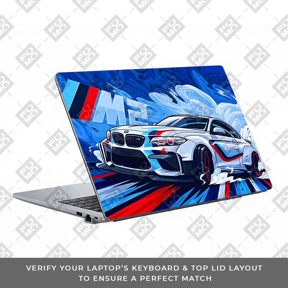 BMW M2 Asus ExpertBook P1503 3D Laptop Skin