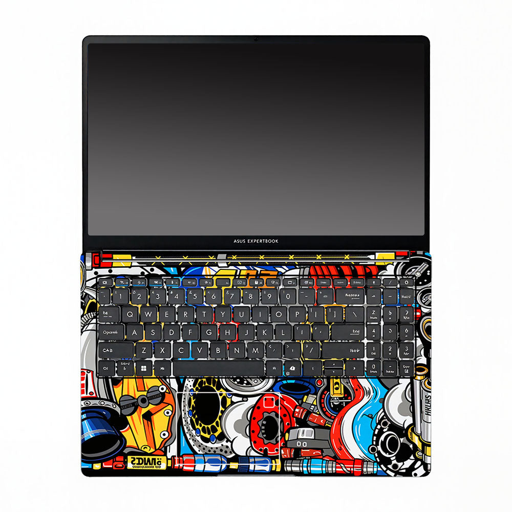 Mechanical Chaos Asus ExpertBook P1503 Laptop Skin