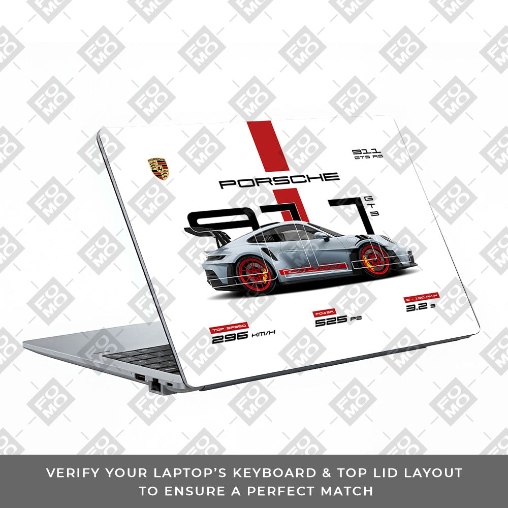 Porsche 911 GT3 RS Asus ExpertBook P1503 Laptop Skin