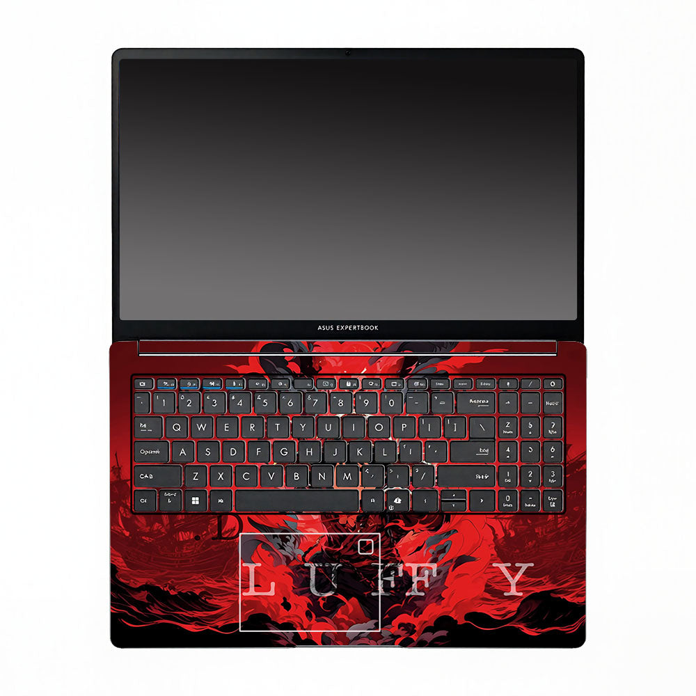 Red King Luffy Asus ExpertBook P1503 Laptop Skin