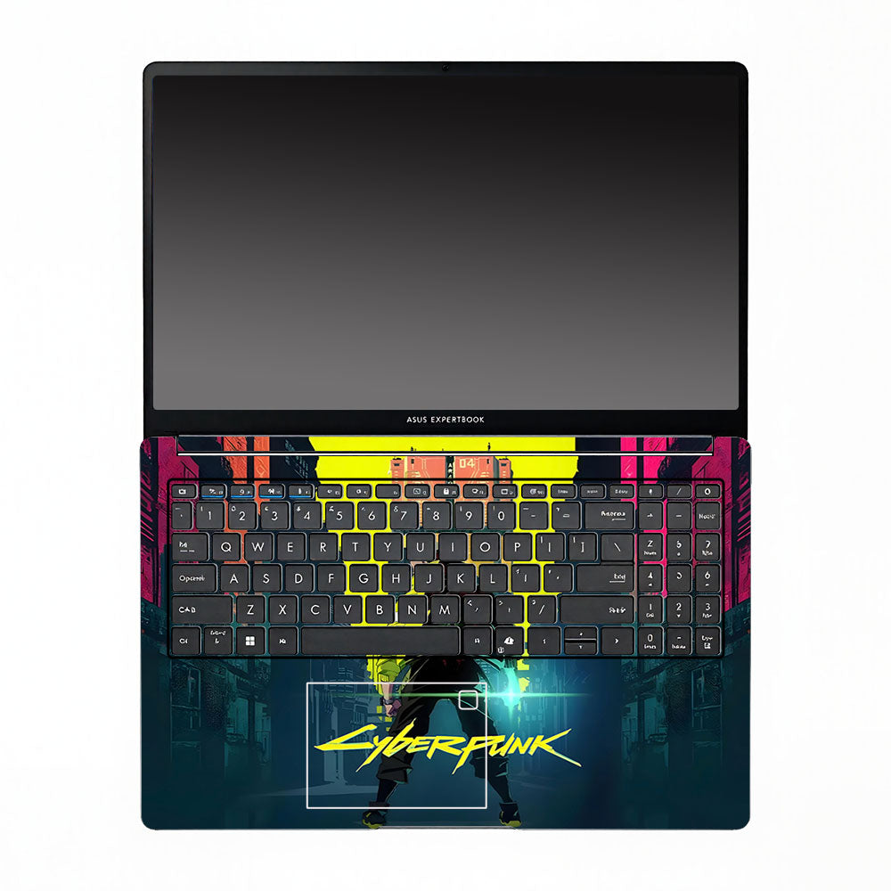 Cyberpunk Uprising Asus ExpertBook P1503 Laptop Skin