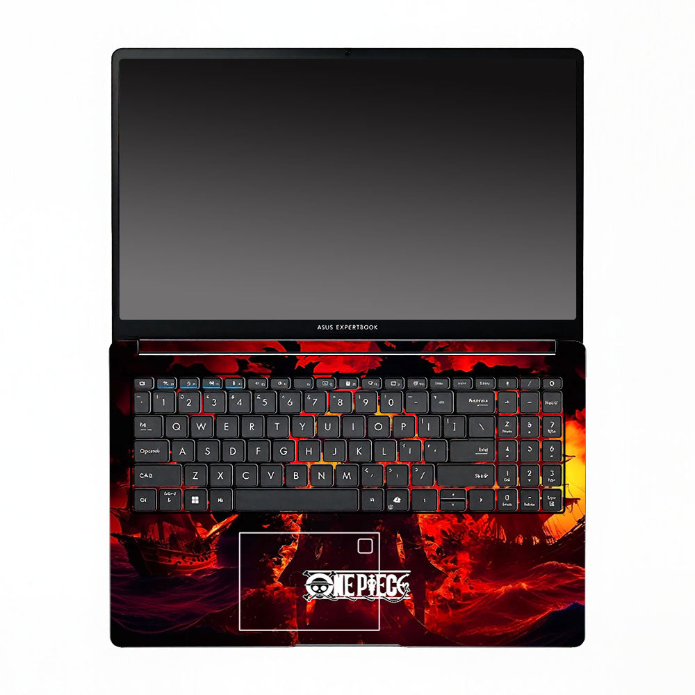 Luffy's Burning Tide Asus ExpertBook P1503 Laptop Skin