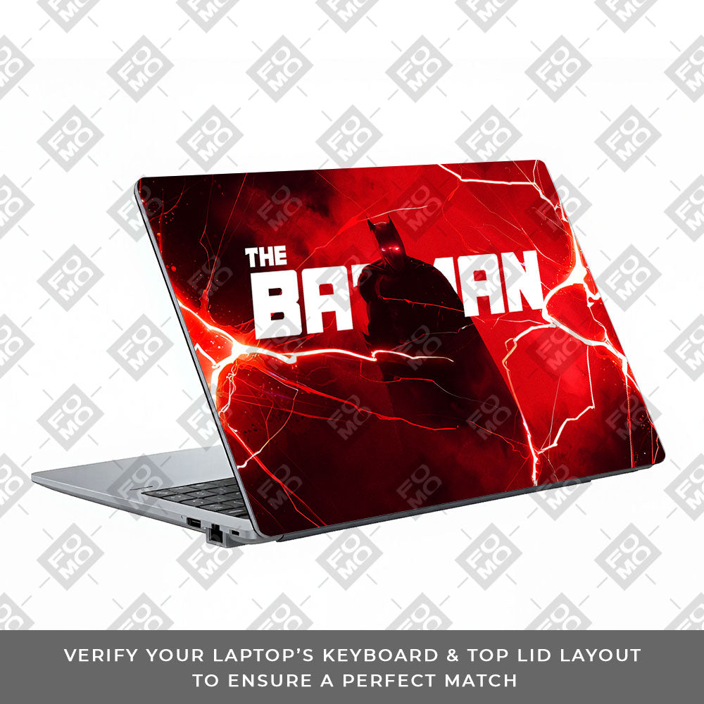 Red Rage Batman Asus ExpertBook P1503 Laptop Skin