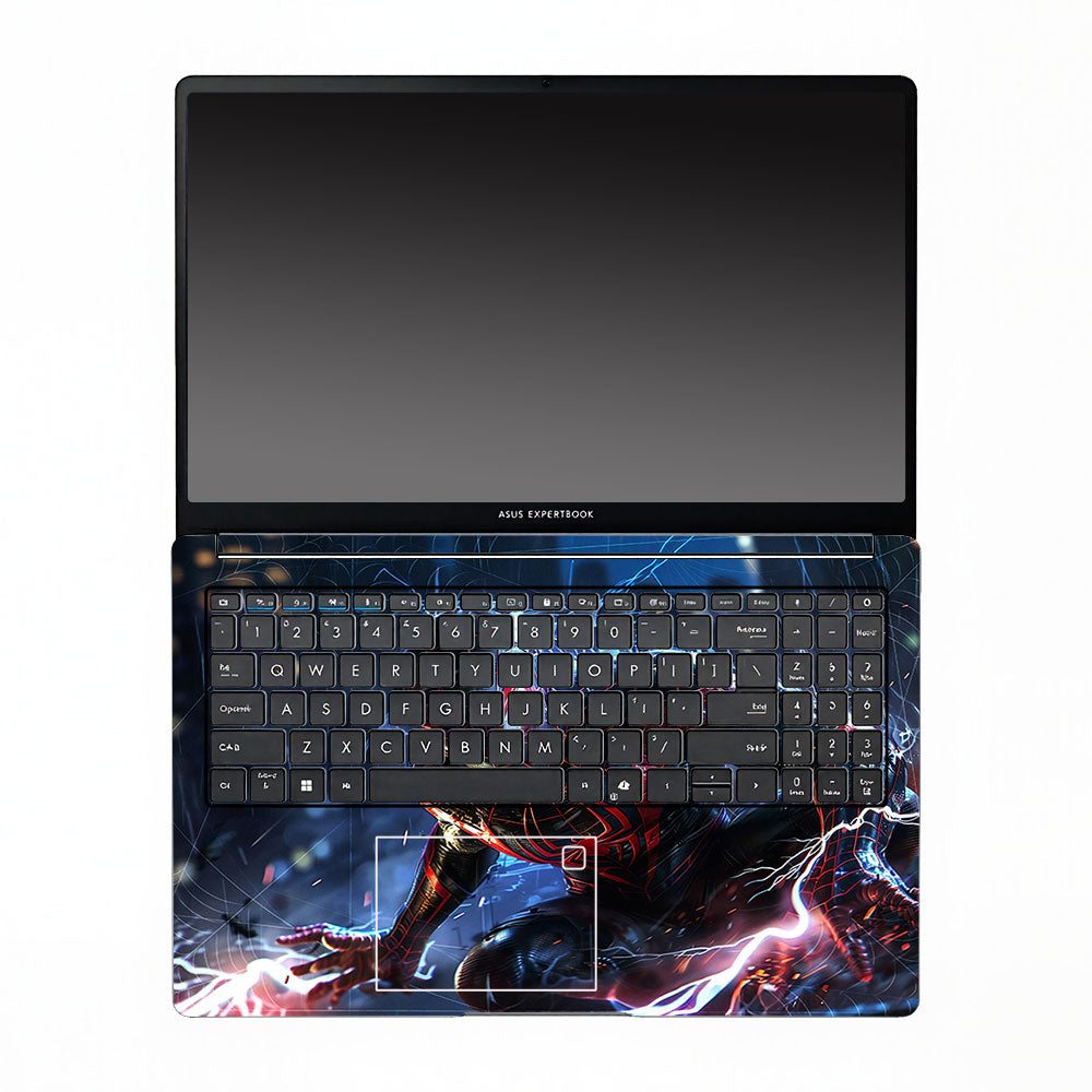 Miles Morales Shockwave Asus ExpertBook P1503 3D Laptop Skin