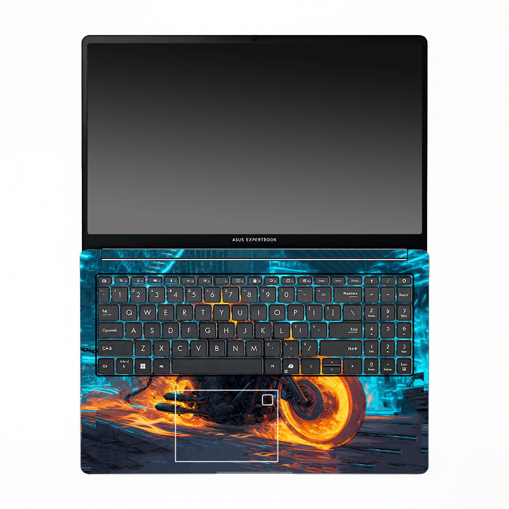 Hellfire Rider Asus ExpertBook P1503 Laptop Skin