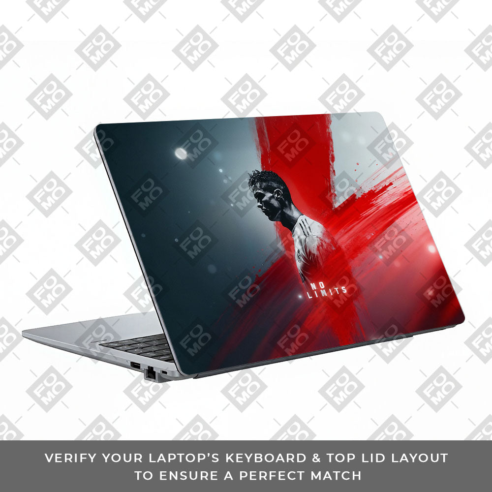 No Limits Ronaldo Spirit Asus ExpertBook P1503 Laptop Skin