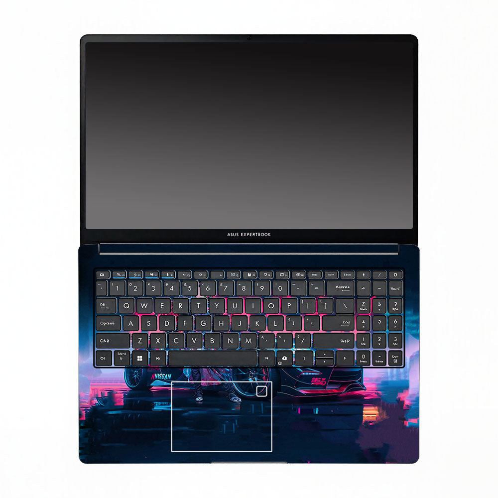 Neon Bloom Nezuko Racer Asus ExpertBook P1503 Laptop Skin