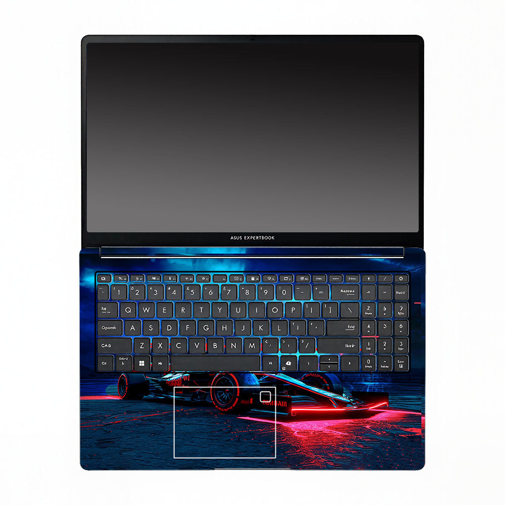 Fututristic Formula 1 Asus ExpertBook P1503 Laptop Skin