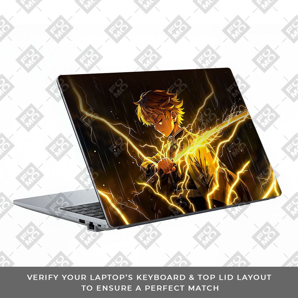 Thunder Soul Lightning Zenitsu Asus ExpertBook P1503 Laptop Skin