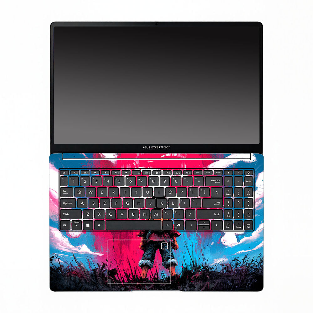 Straw Hat Graffiti One Piece Asus ExpertBook P1503 Laptop Skin