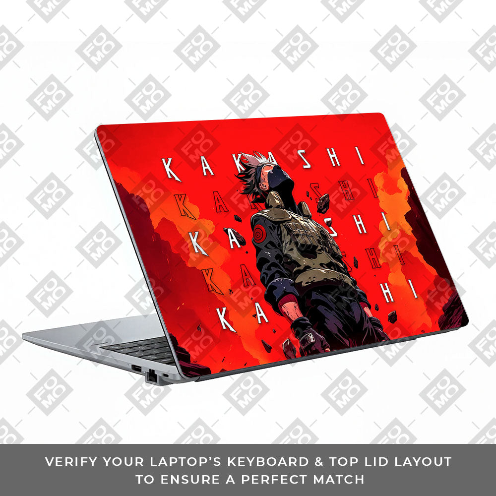 Kakashi Hatake Inferno Asus ExpertBook P1503 Laptop Skin