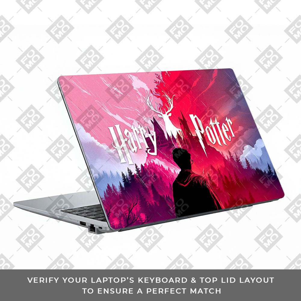 Harry Potter Magical Hogwarts Asus ExpertBook P1503 Laptop Skin