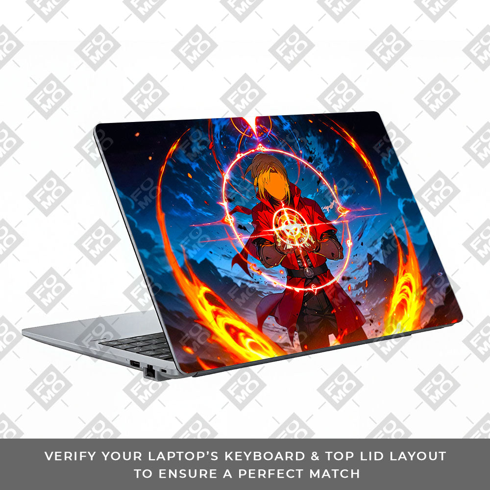 Edward Elric Fullmetal Alchemist Asus ExpertBook P1503 Laptop Skin