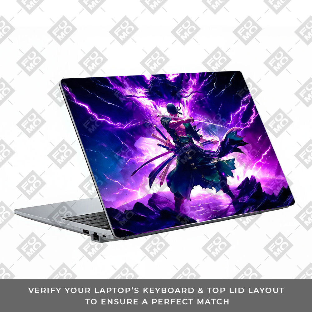 Roronoa Zoro Hell Mode Asus ExpertBook P1503 Laptop Skin