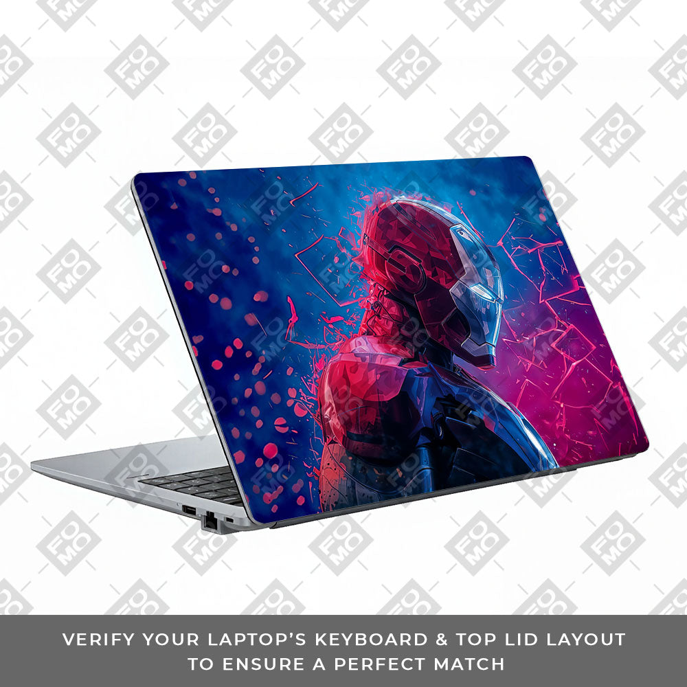 Iron Man Neon Tech Asus ExpertBook P1503 Laptop Skin
