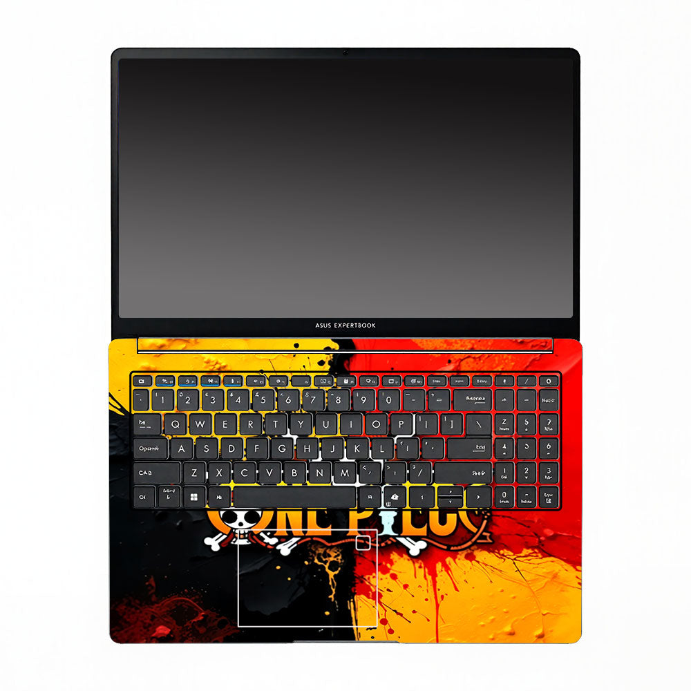 One Piece Paint Splash Asus ExpertBook P1503 Laptop Skin