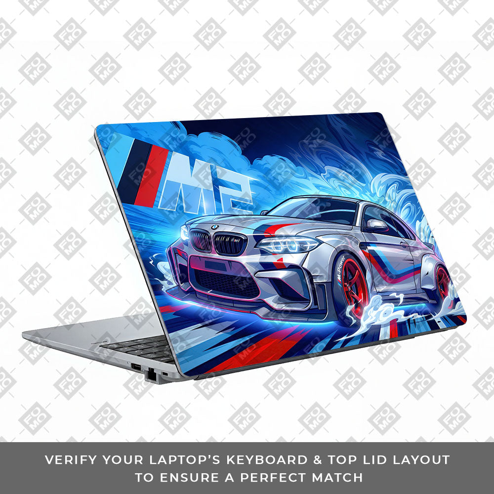 BMW M Performance Asus ExpertBook P1503 Laptop Skin