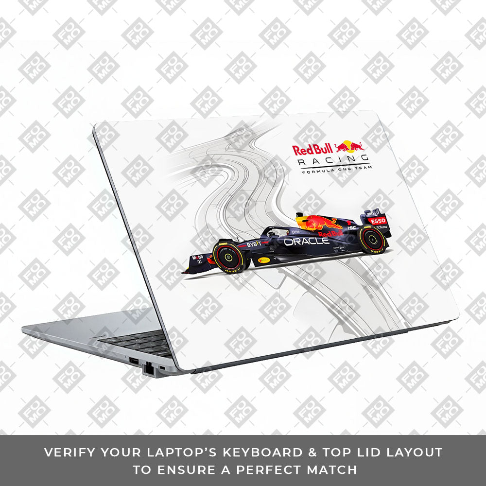 Red Bull Racing in Action Asus ExpertBook P1503 Laptop Skin