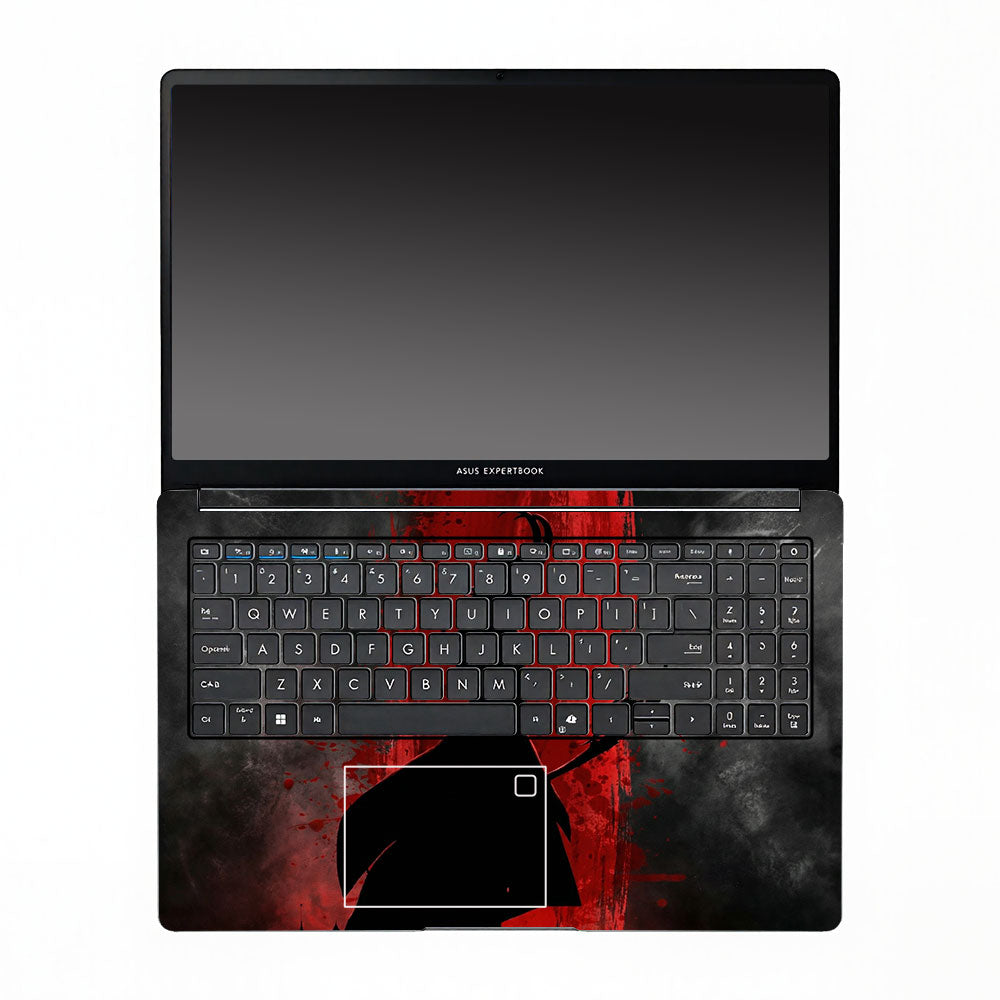 Loki Silhouette Red Strike Asus ExpertBook P1503 Laptop Skin