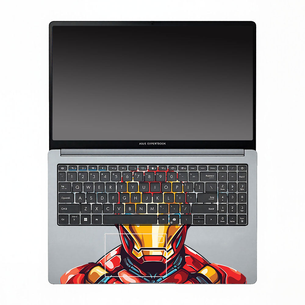 Transparent Arc Reactor Asus ExpertBook P1503 Laptop Skin