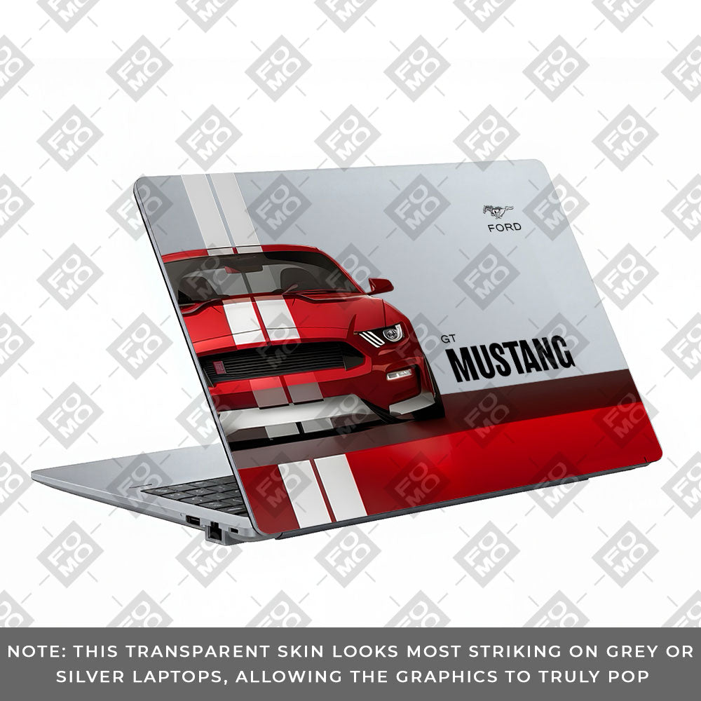 Transparent Mustang Power Asus ExpertBook P1503 Laptop Skin