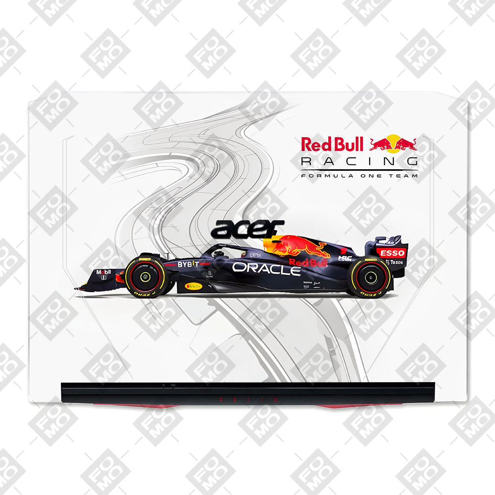 Red Bull Racing in Action Acer Nitro 5 AN515 44, 56 Laptop Skin