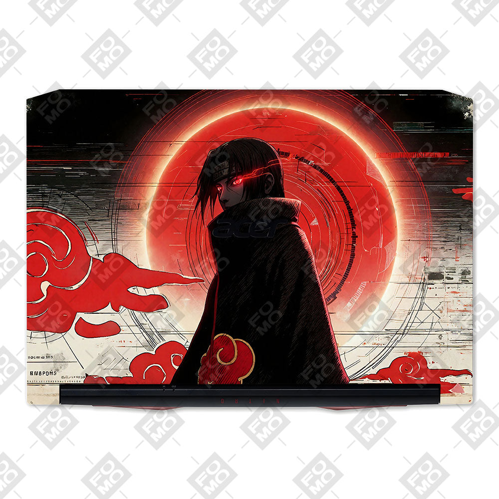 Itachi Uchiha Mark of the Akatsuki Acer Nitro 5 AN515 45, 55, 57 Laptop Skin