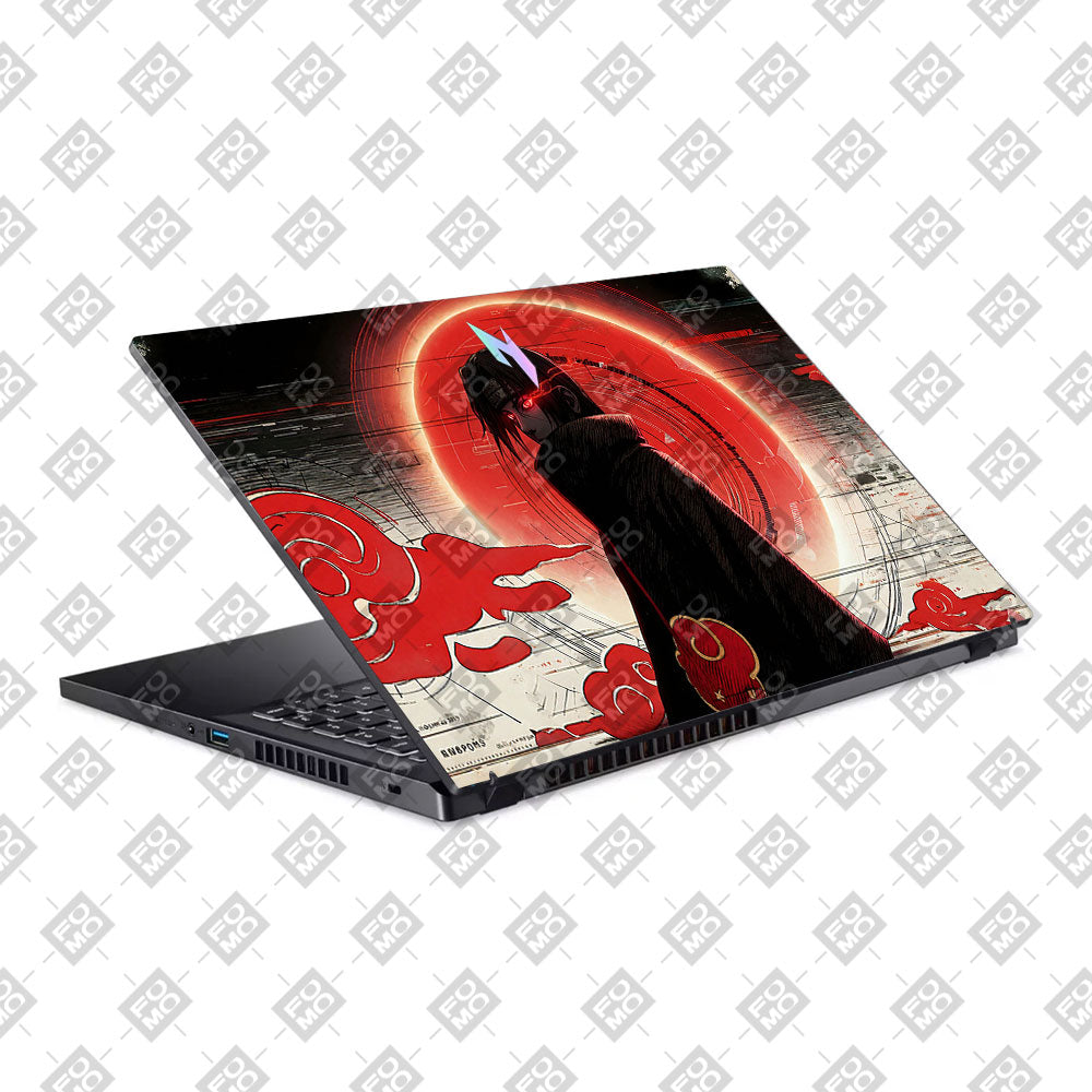 Itachi Uchiha Mark of the Akatsuki Acer Nitro V ANV15 51 55CA Laptop Skin