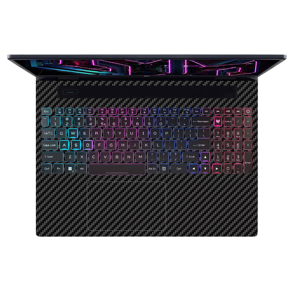 Textured Carbon Fibre Acer Predator Helios Neo 16 N22Q22 Laptop Skin