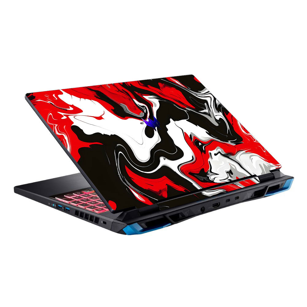 Red and White Marble Acer Predator Helios Neo 16 N22Q22 Laptop Skin