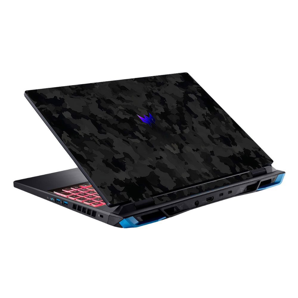 Textured Black Camouflage Acer Predator Helios Neo 16 N22Q22 Laptop Skin