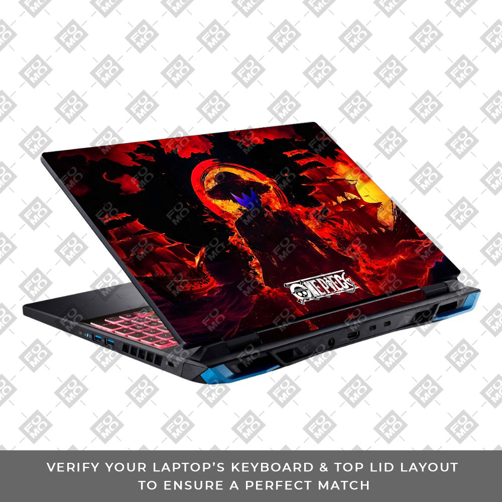 Luffy's Burning Tide Acer Predator Helios Neo 16 N22Q22 Laptop Skin