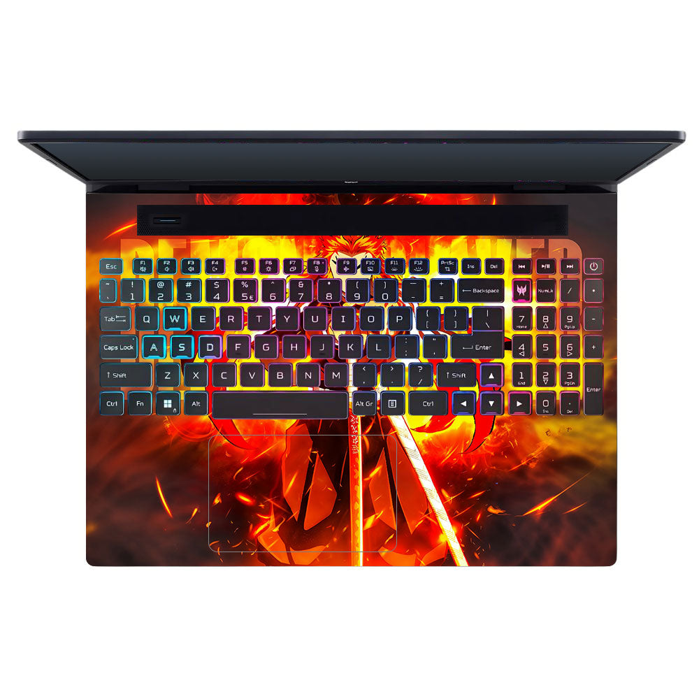Flame Hashira Rengoku Acer Predator Helios Neo 16 N22Q22 Laptop Skin