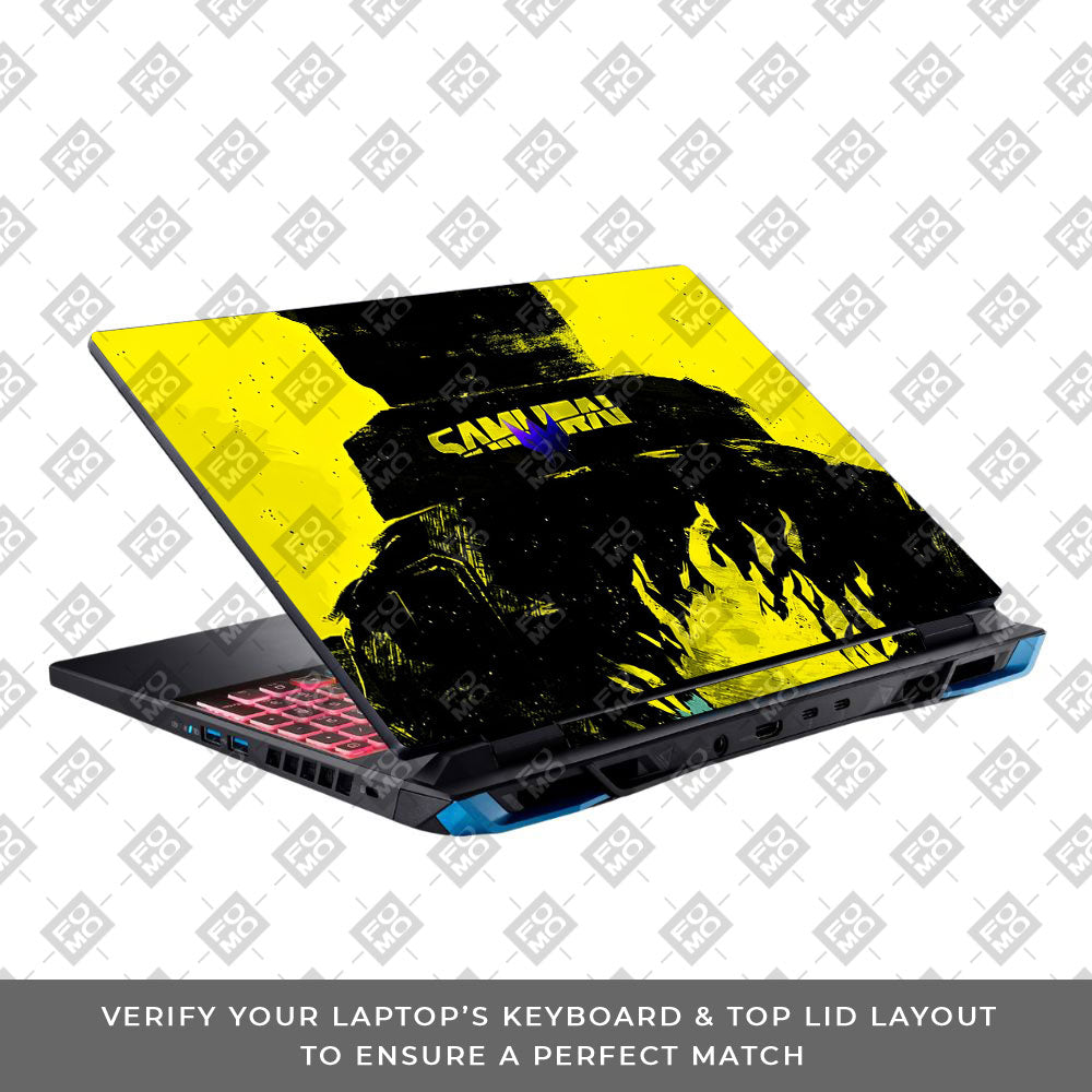 Backlit SAMURAI Jacket Acer Predator Helios Neo 16 N22Q22 Laptop Skin